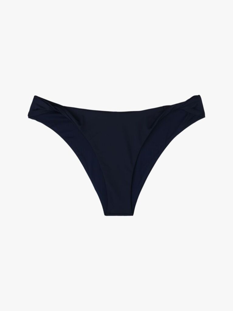 Blue Chilot Bikini Cheeky Cu Detaliu Twist  Femei