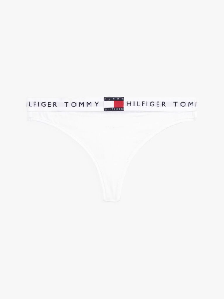 Alb Chilot Tanga Heritage Cu Talie Logo  Femei