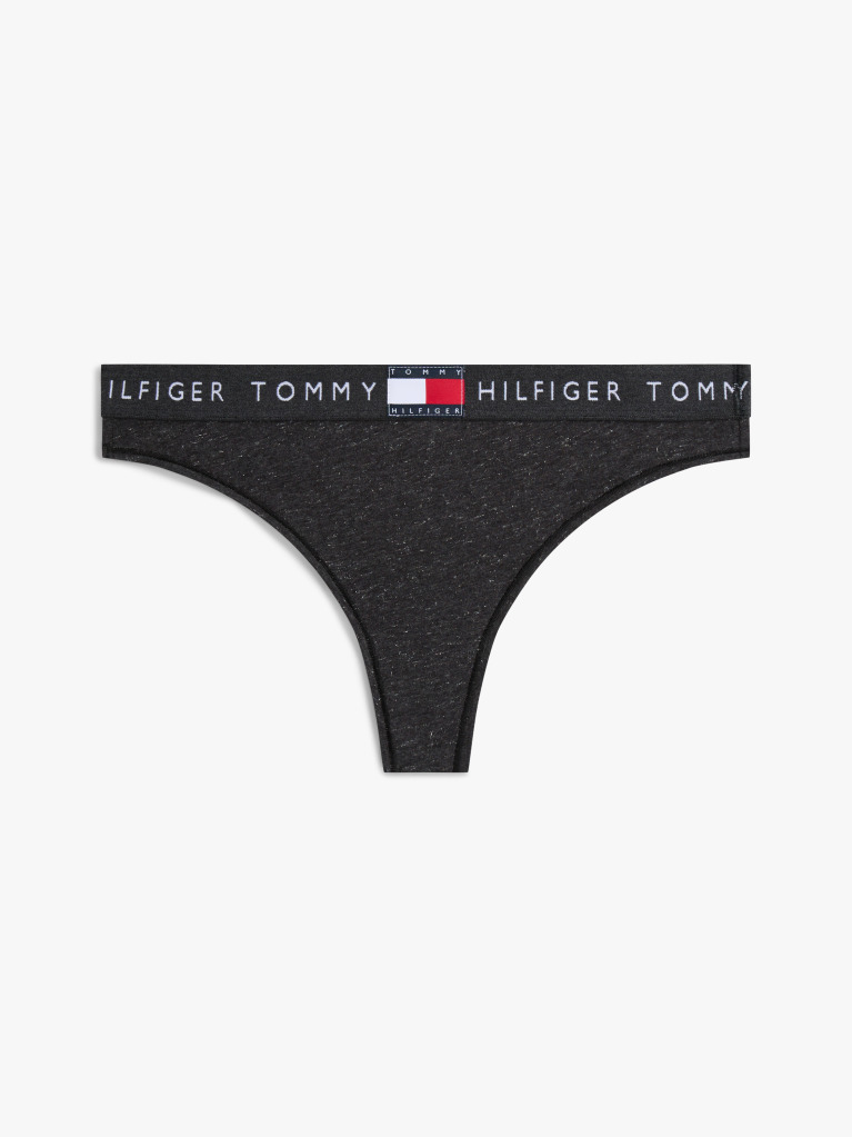 Gri Lurex Thong  Femei