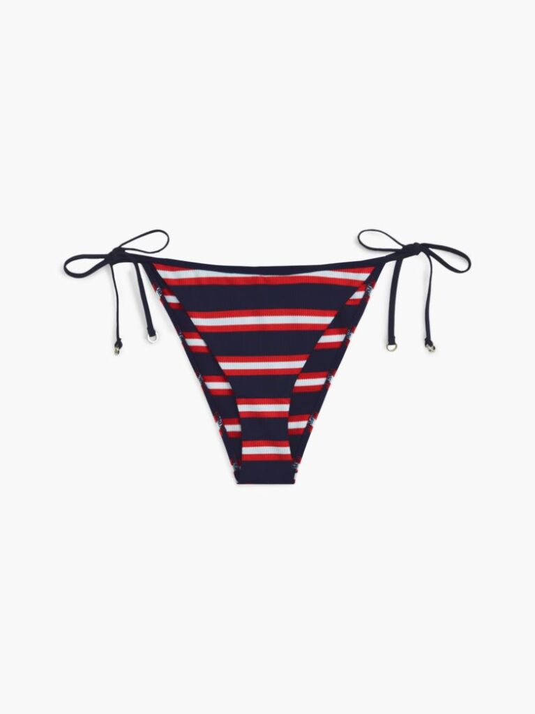 Multi Bikini Slip Ribbed Cu Dungi   Femei
