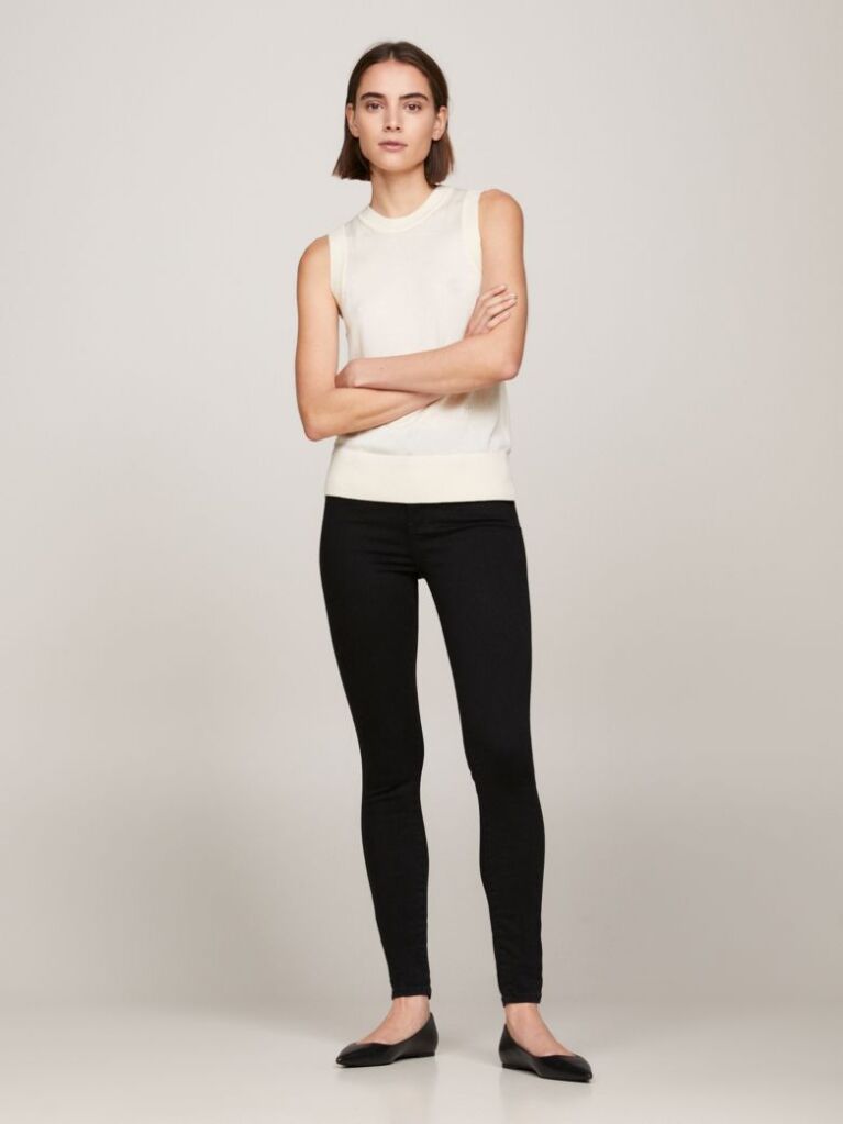 Black TH FLEX HARLEM ULTRA-TIGHT JEANS  Women