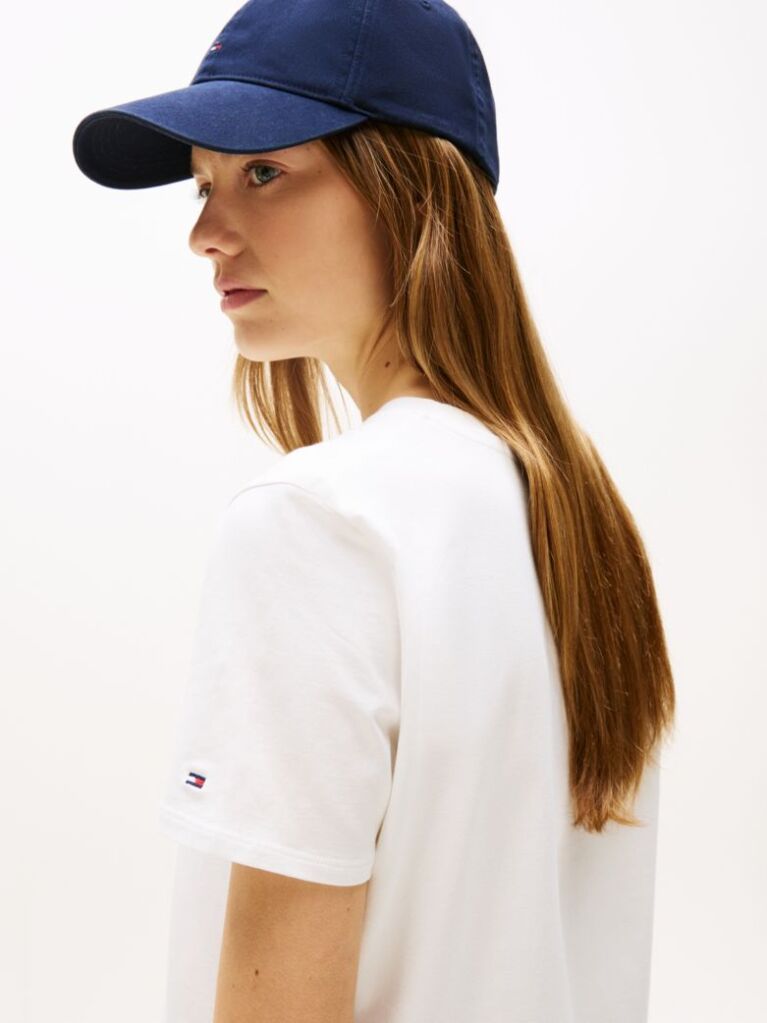 Alb Tricou Signature Cu Logo 1985 Collection   Femei