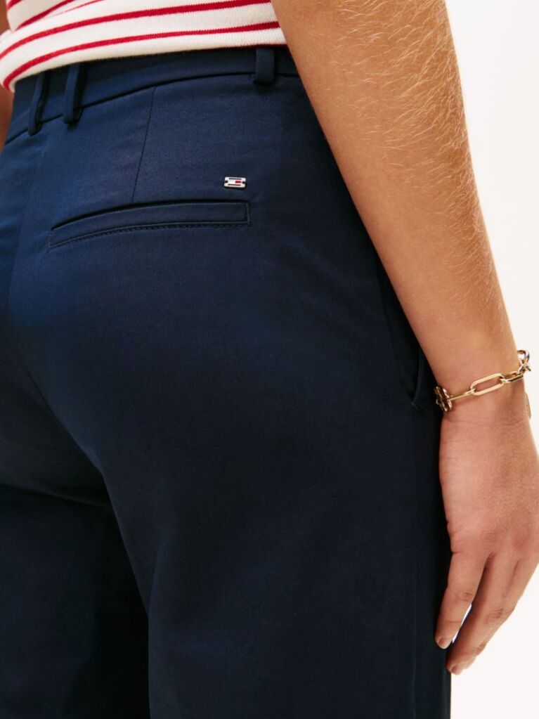 Blue Chino Slim Fit Drepti  Femei