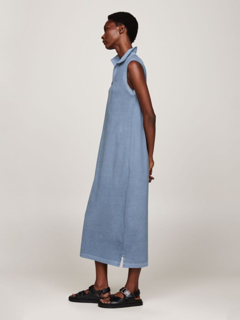 Blue Rochie Polo Fara Maneci  Femei