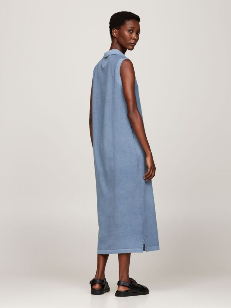 Blue Rochie Polo Fara Maneci  Femei