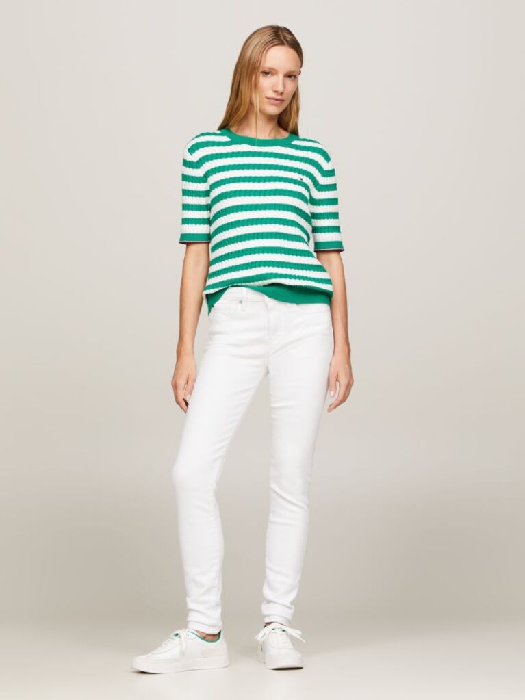 White TH Flex Como High Rise Skinny Jeans  Women