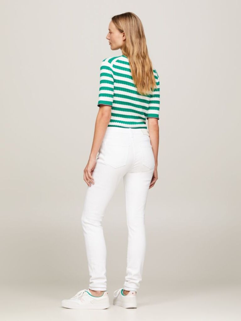 White TH Flex Como High Rise Skinny Jeans  Women