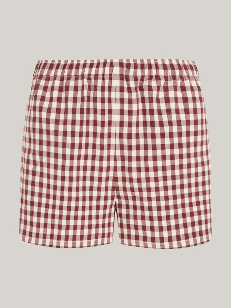 Multi Gingham Pull-On Shorts  Women