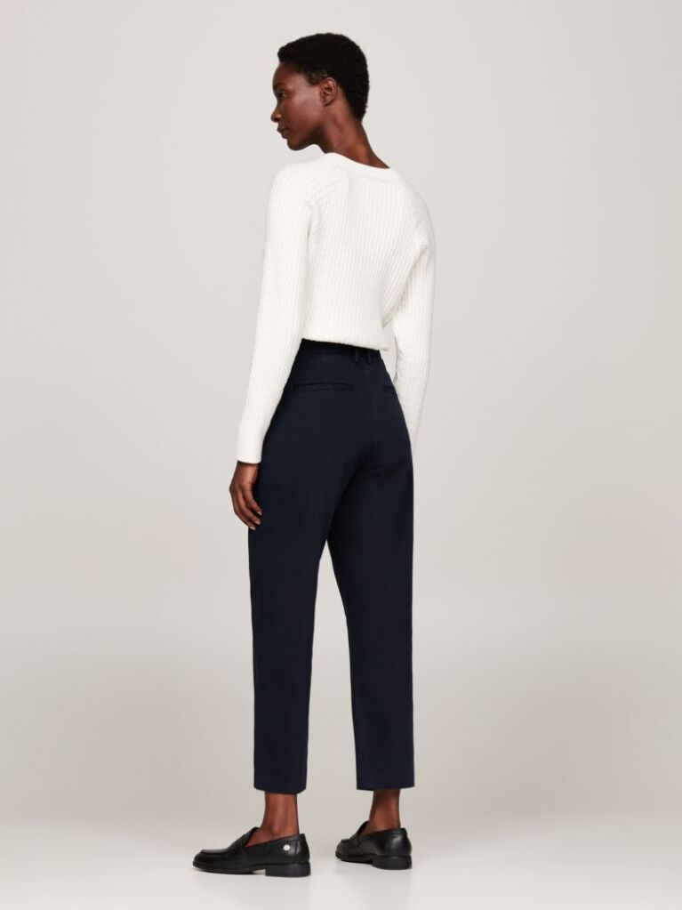 Multi Stretch Cotton Slim Straight Chinos  Women