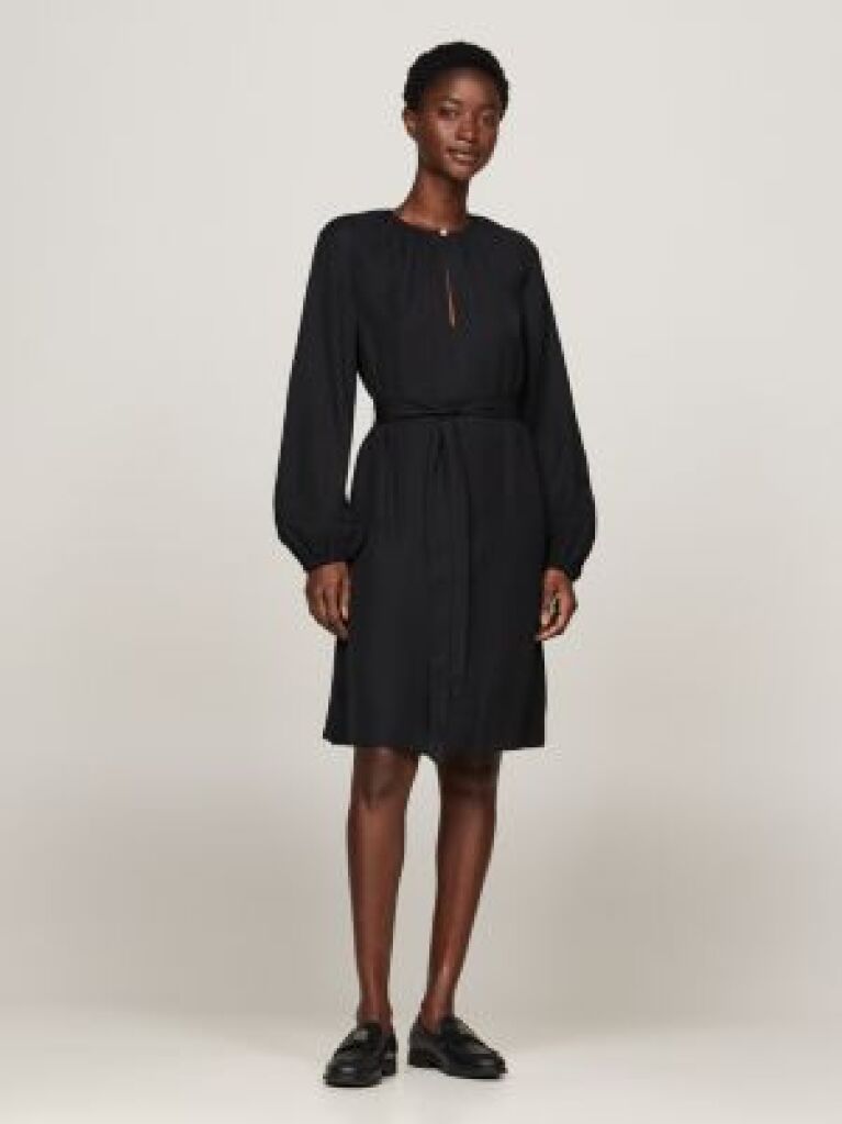 Negru Rochie Mini Fit And Flare  Femei