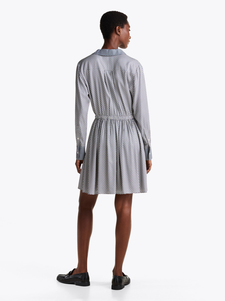 Multi Rochie Mini Fit And Flare Cu Centura  Femei