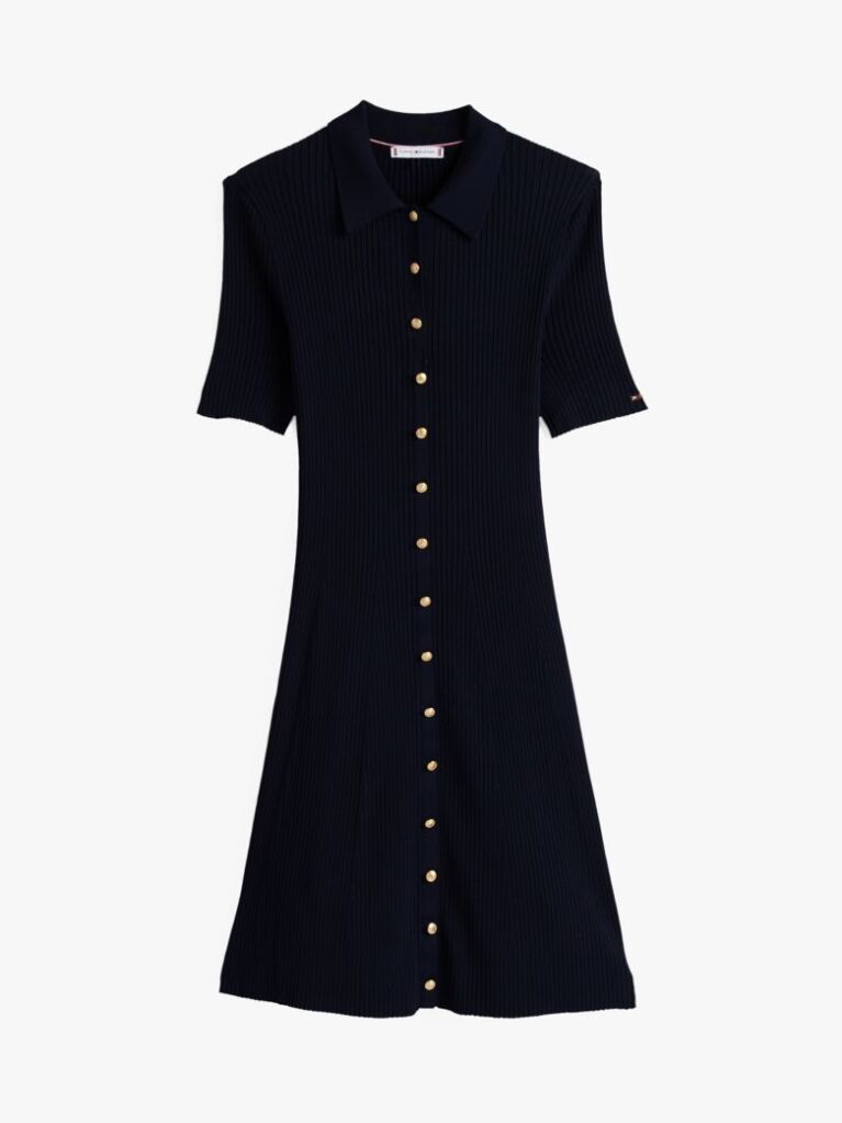 Multi Rochie Polo Mini Cu Nasturi  Femei