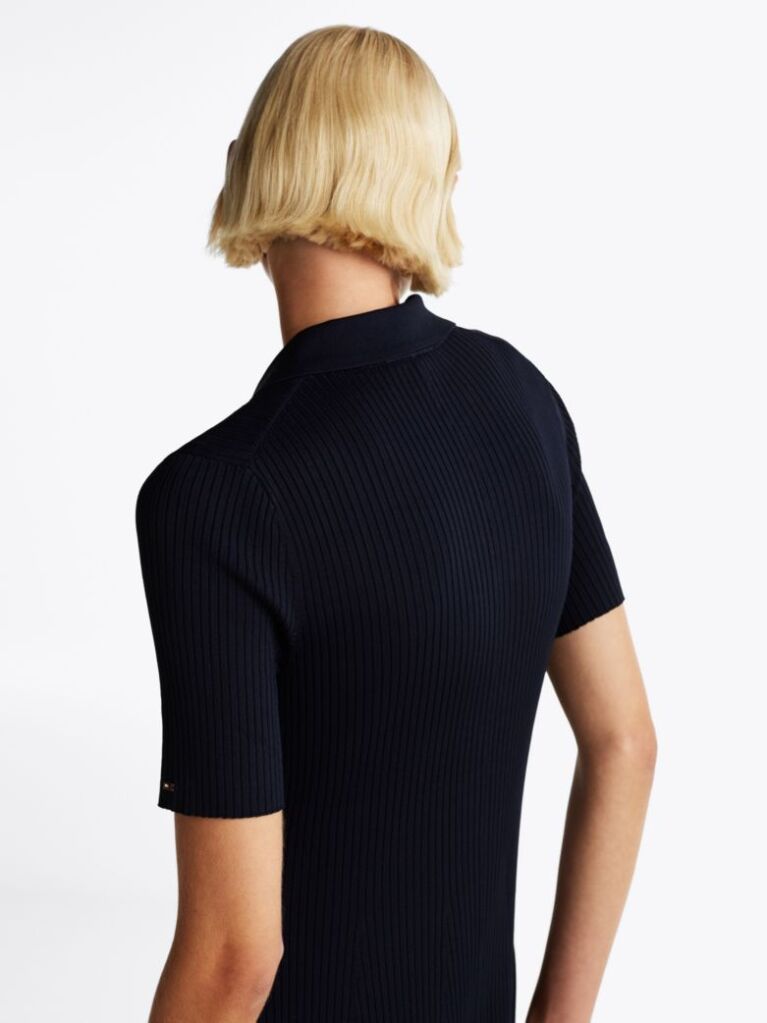 Multi Rochie Polo Mini Cu Nasturi  Femei