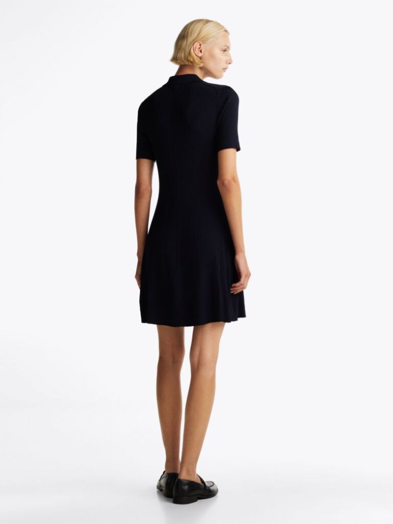 Multi Rochie Polo Mini Cu Nasturi  Femei