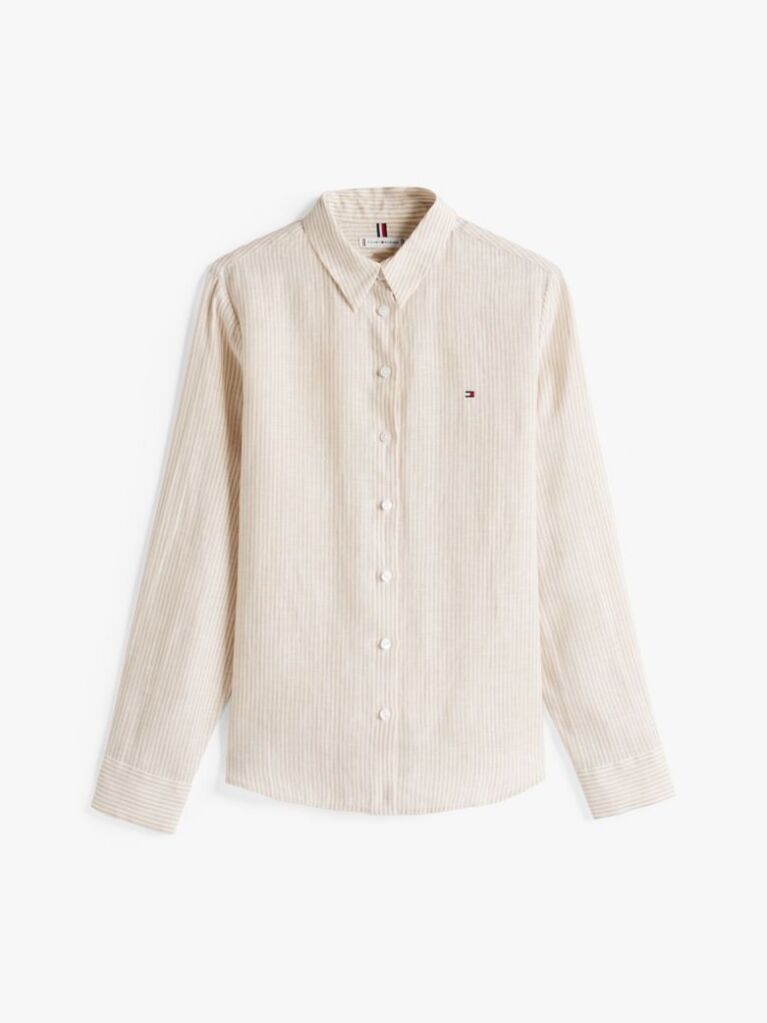 Multi Regular Fit Linen Shirt  Women