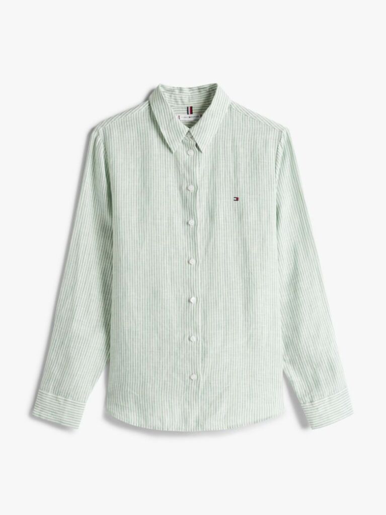 Multi Regular Fit Linen Shirt  Women