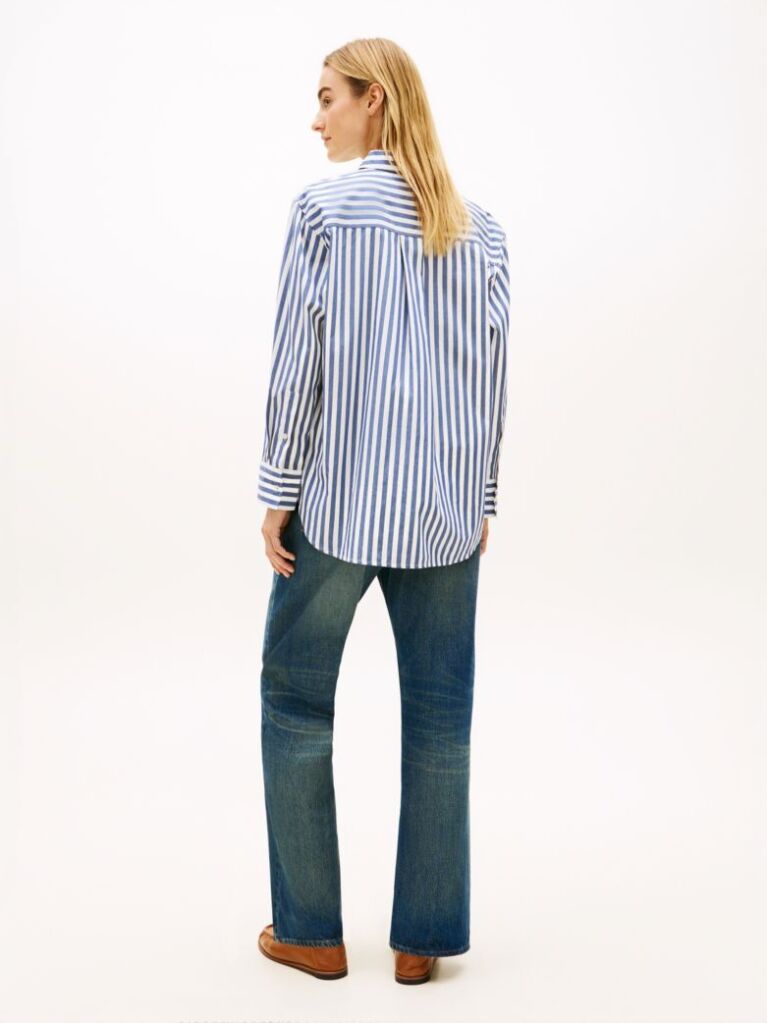 Multi Camasa Oversized Din Poplin  Femei
