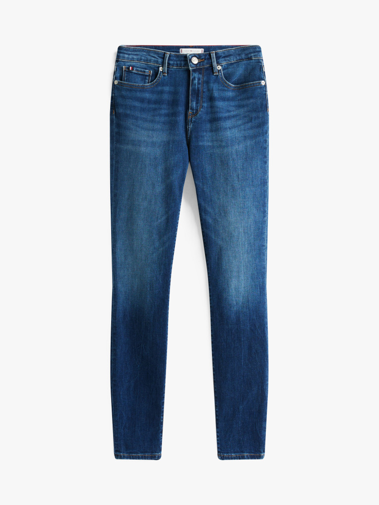 Blue High Rise Wide Leg Jeans  Women