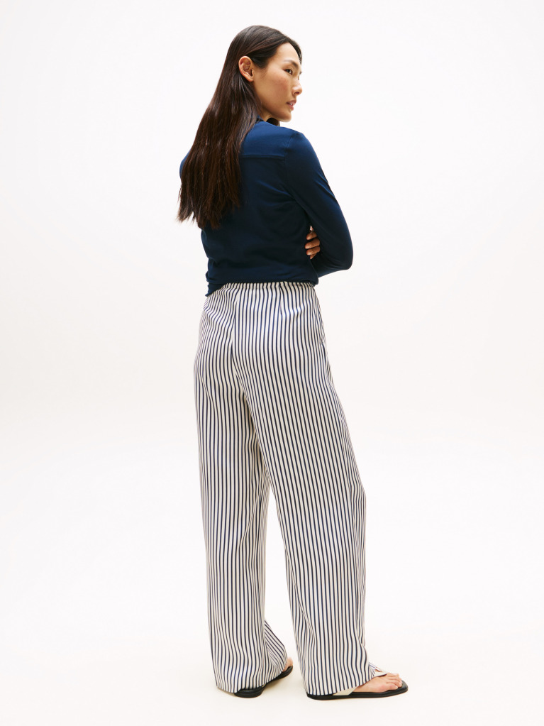Multi Twill Wide Leg Pant  Women