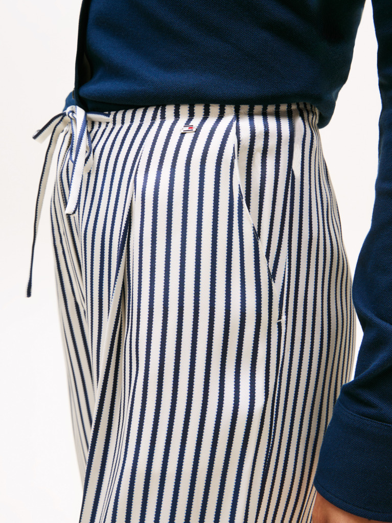 Multi Twill Wide Leg Pant  Women