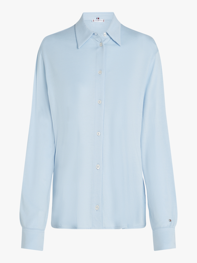Blue Camasa Casual  Femei