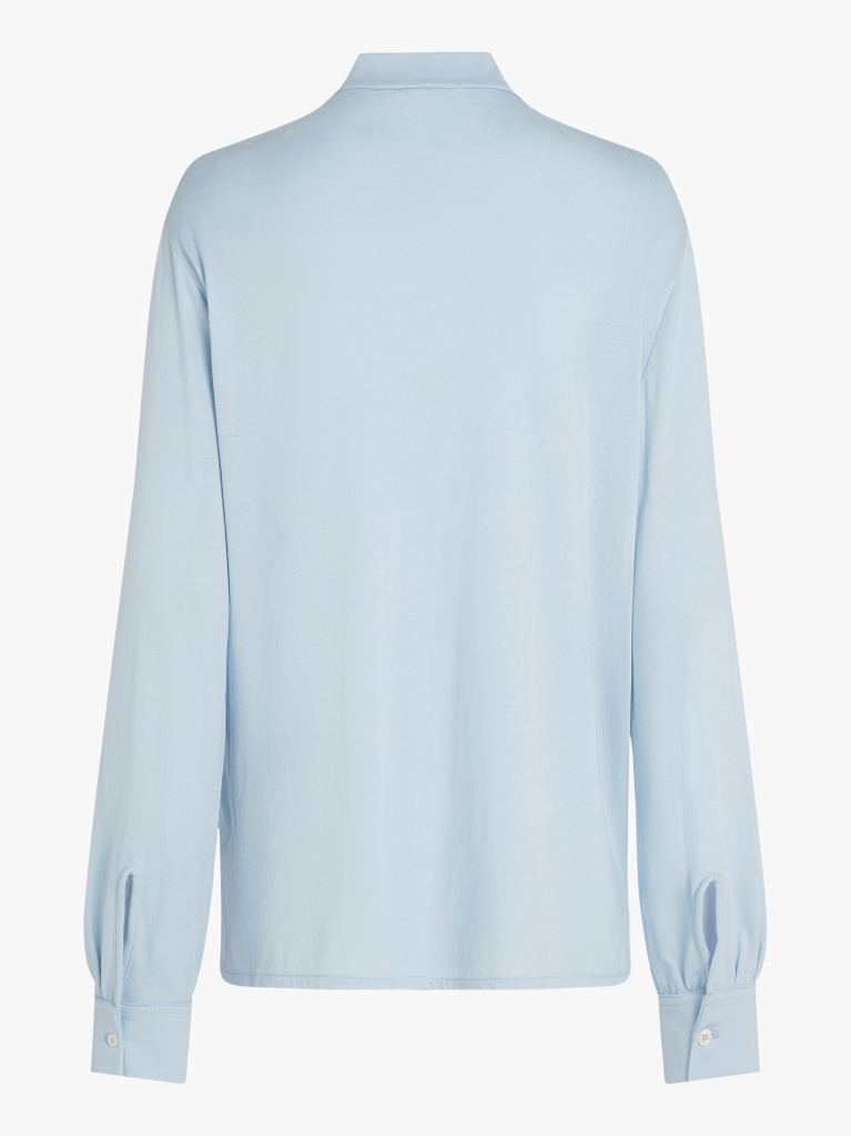 Blue Camasa Casual  Femei