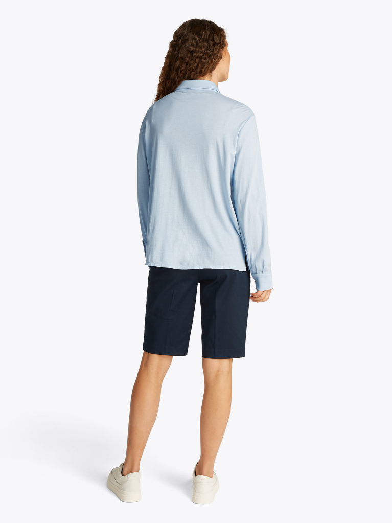 Blue Camasa Casual  Femei