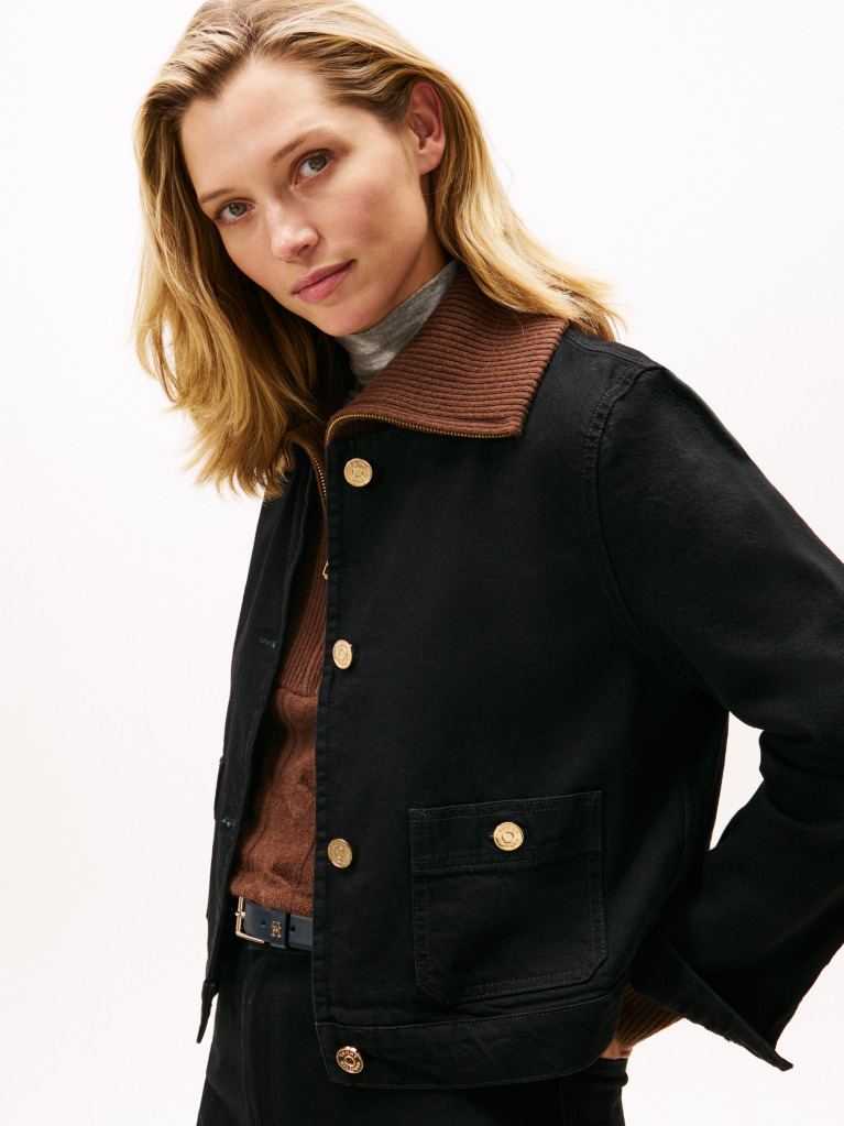 Black Denim Jacket  Women