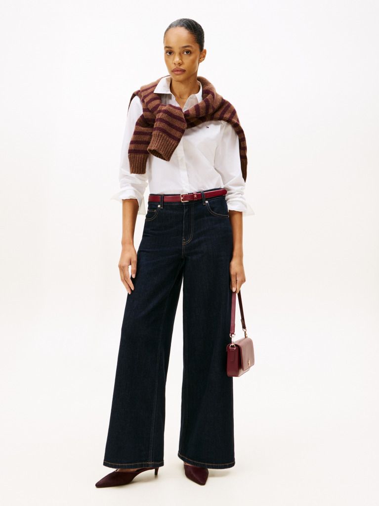Alb Camasa Poplin Regular Fit  Femei