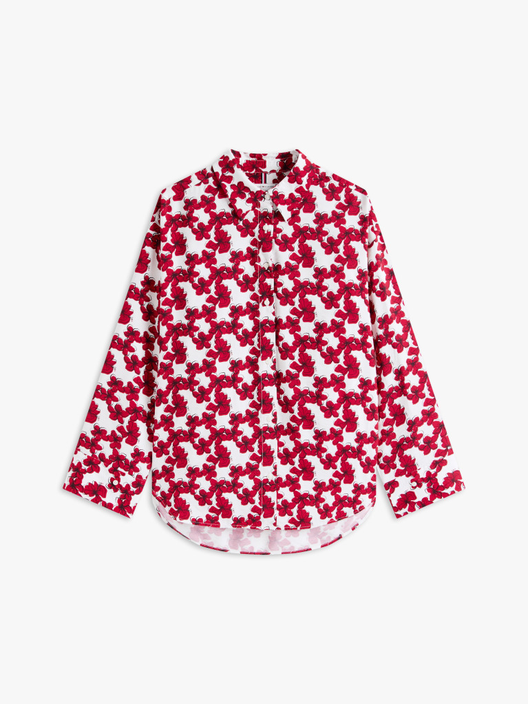 Multi Relaxed Fit Textured Shirt  Women