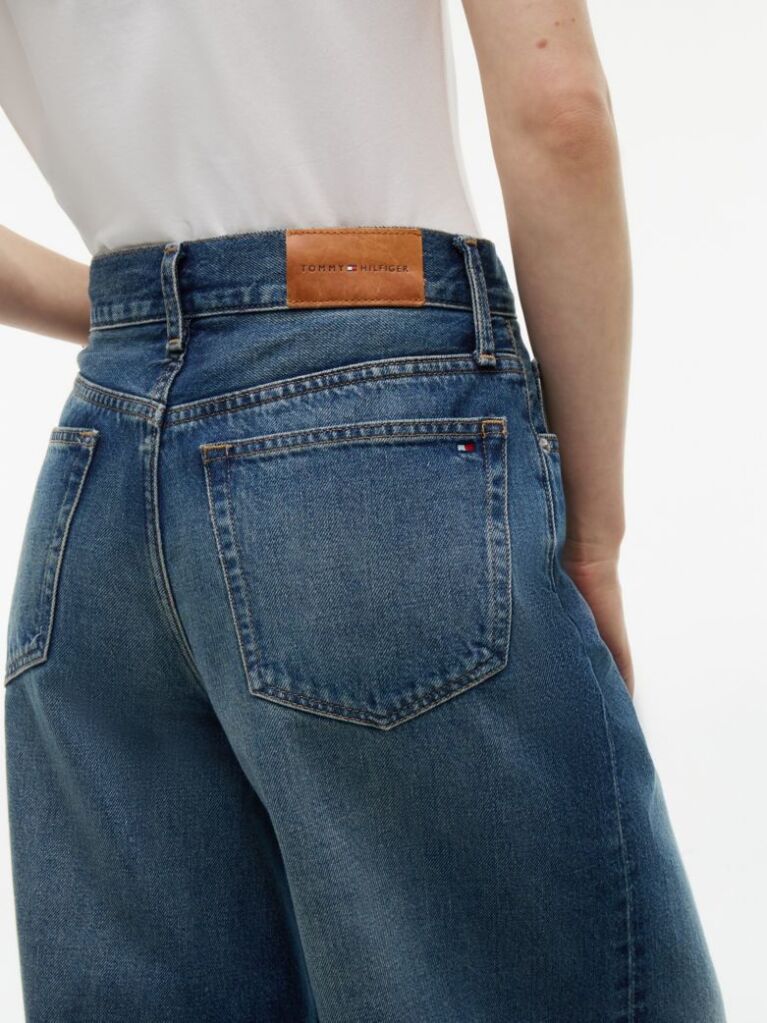Blue Indie High Rise '70s Wide Jeans  Women