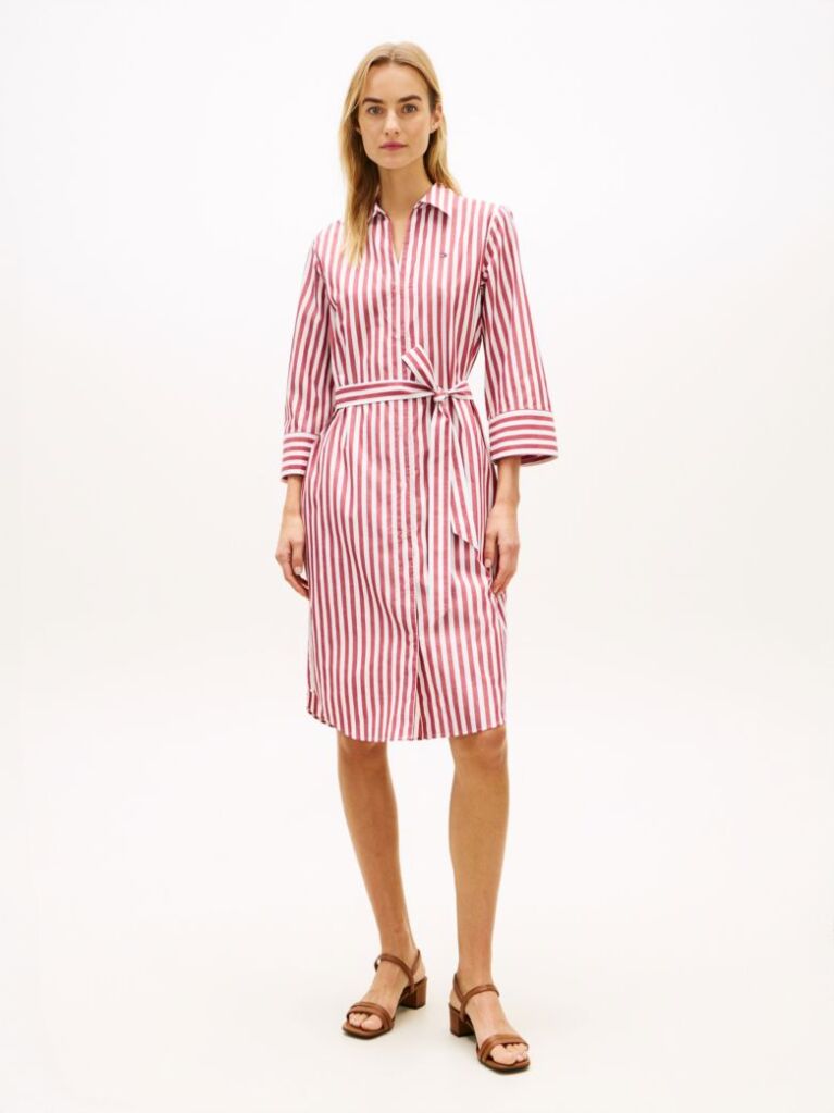 Multi Rochie Camasa Midi Relaxata Cu Centura  Femei