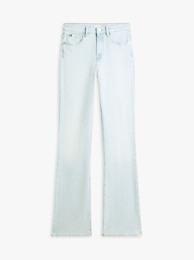 Blue Blugi Bootcut Cu Talie Medie Decolorati  Femei