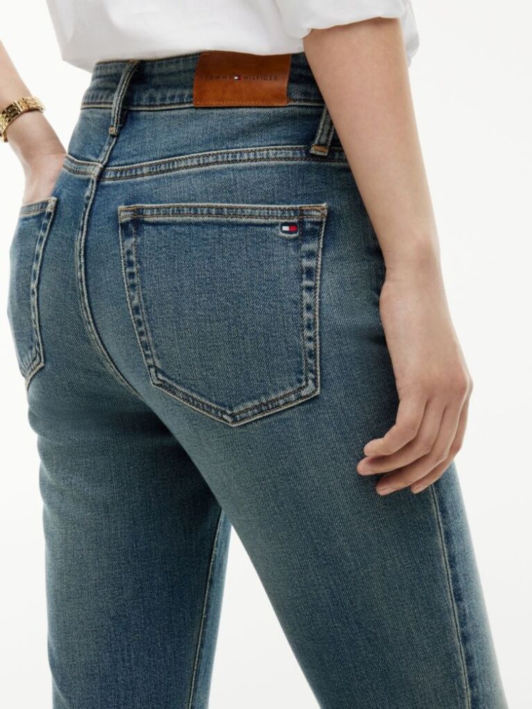 Blue Skye Mid Rise Bootcut Faded Jeans  Women