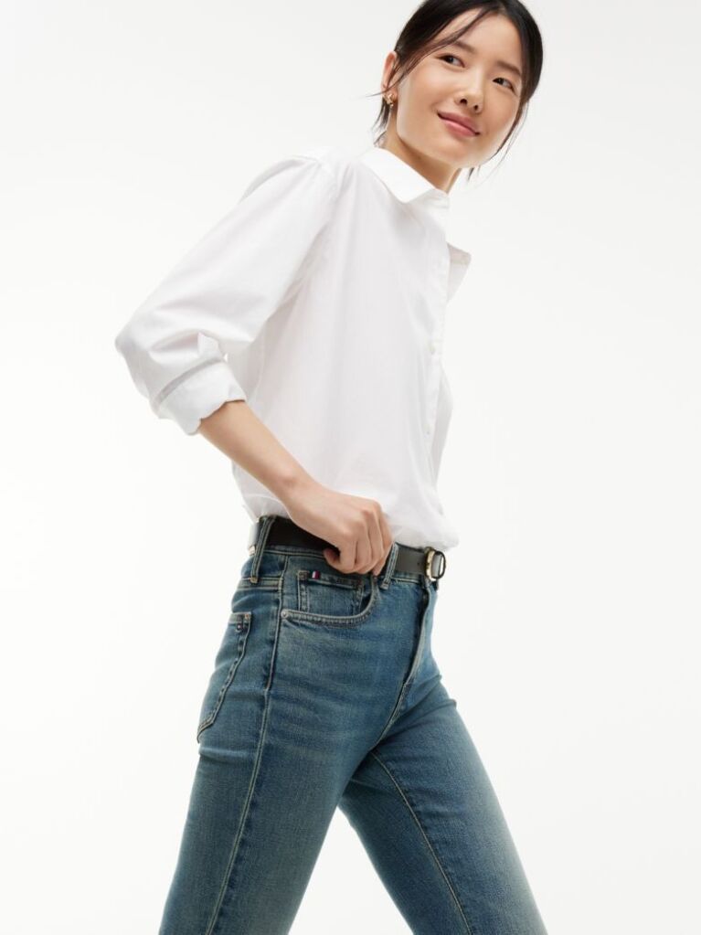 Blue Skye Mid Rise Bootcut Faded Jeans  Women
