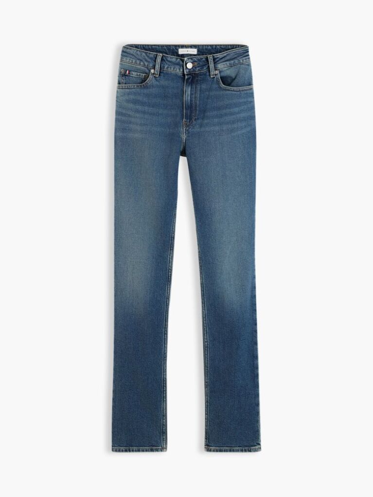 Blue Harlow Mid Rise Slim Jeans  Women