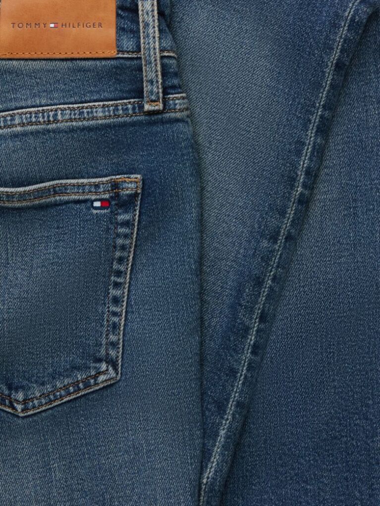 Blue Harlow Mid Rise Slim Jeans  Women