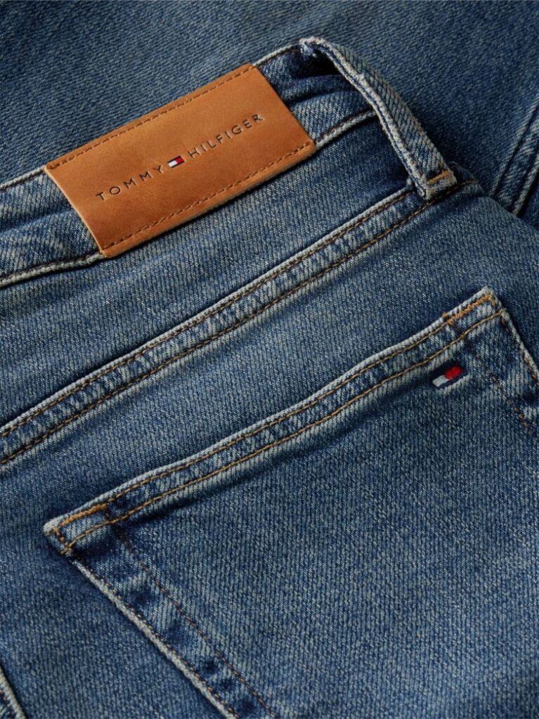 Blue Harlow Mid Rise Slim Jeans  Women